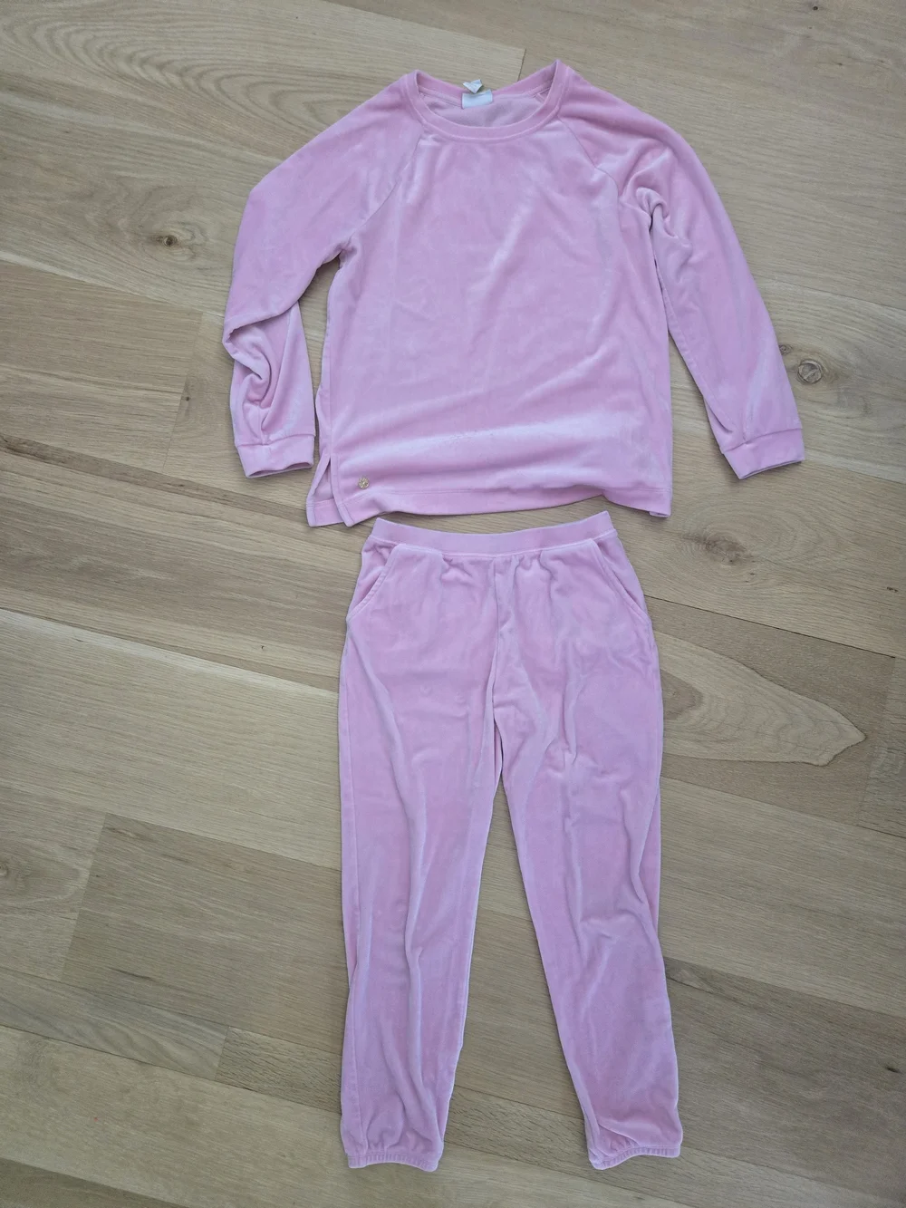 Lilly Pulitzer Kids Light Pink Mallie Velour Set